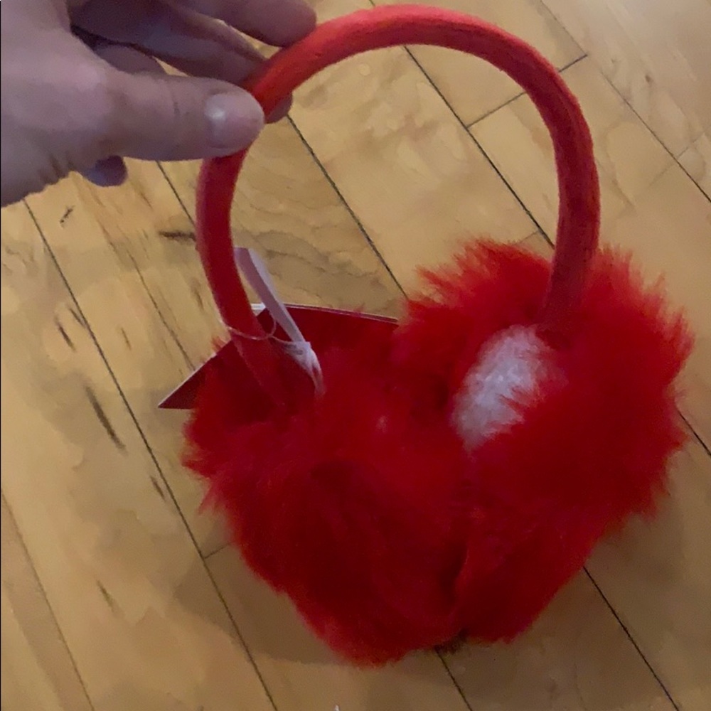 3 for $20-New Hanna Andersson red earmuffs 1-size - Picture 5 of 6